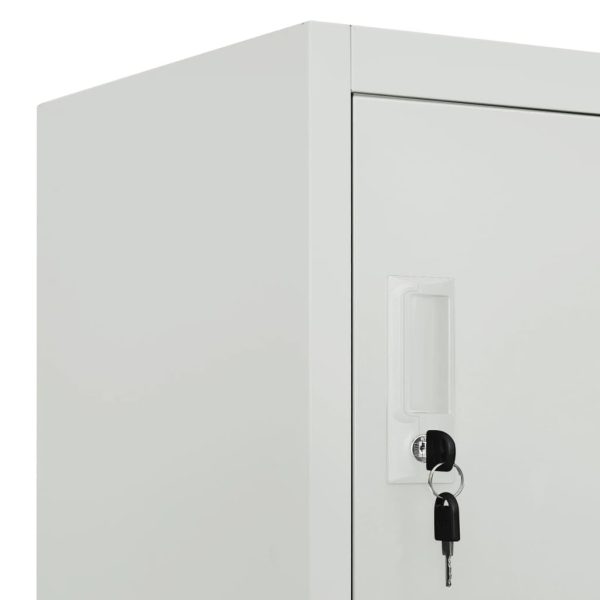 Lockerkast Met 6 Vakken 90X45X180 Cm Staal - Afbeelding 7