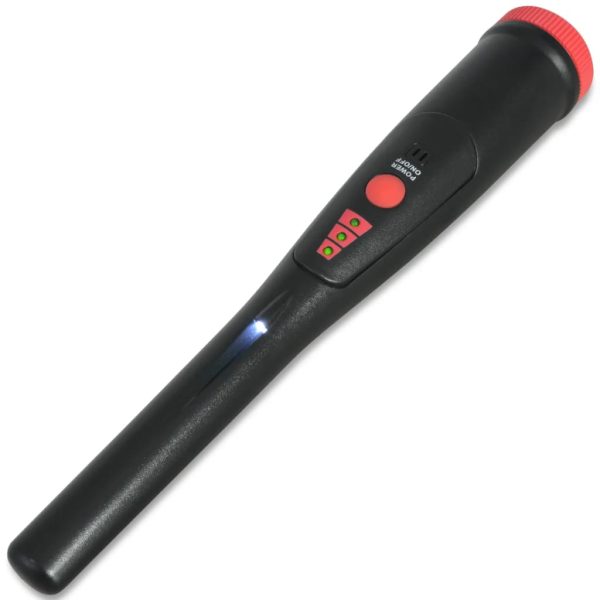 Pinpointer Metaaldetector Zwart En Rood - Afbeelding 2