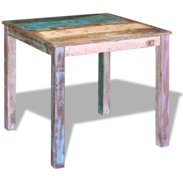 Eettafel Massief Gerecycled Hout - Afbeelding 2