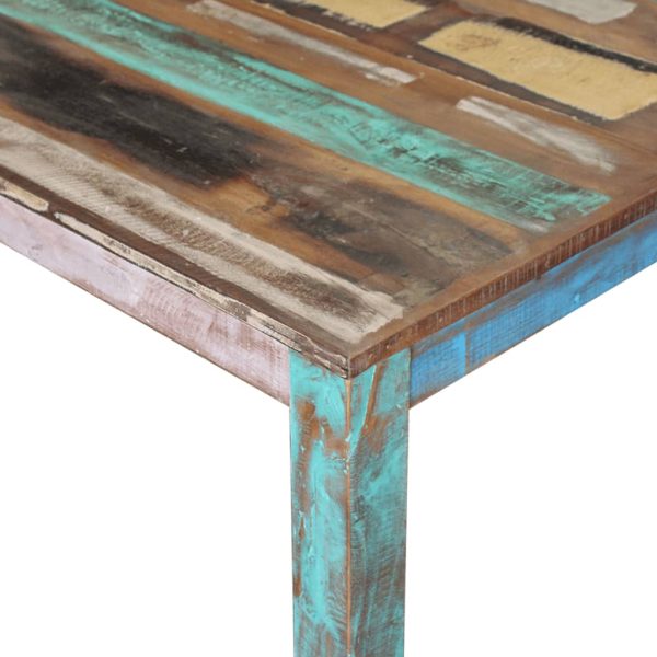 Eettafel Massief Gerecycled Hout - Afbeelding 7