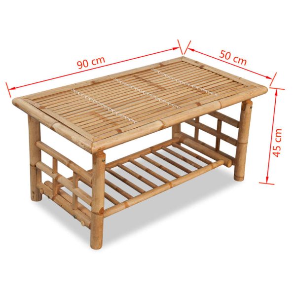 Salontafel Bamboe - Afbeelding 5