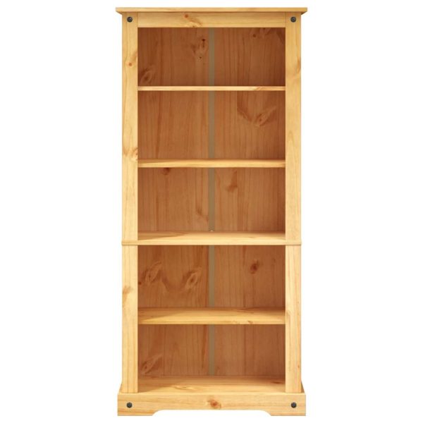 Boekenkast Met 5 Planken Corona-Stijl 80X40X Grenenhout - Afbeelding 3