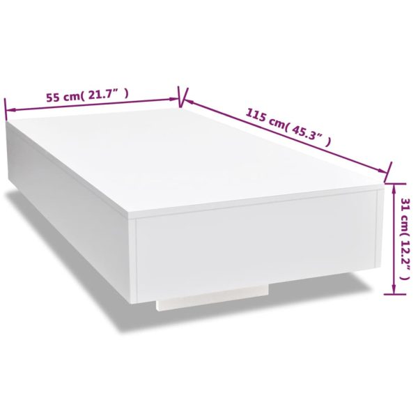 Salontafel Hoogglans - Afbeelding 5