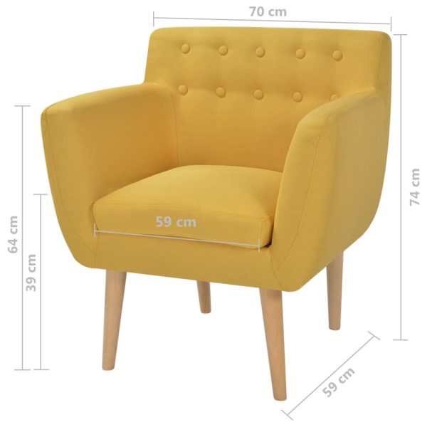 Fauteuil Stof - Afbeelding 5