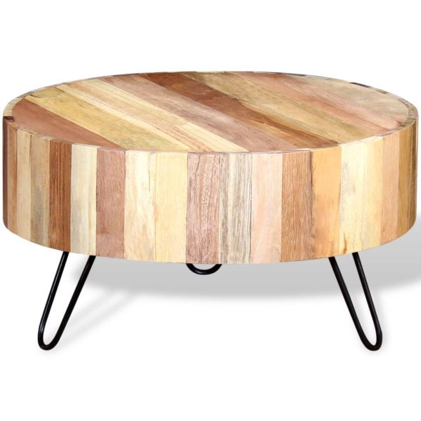 Salontafel Massief Gerecycled Hout - Afbeelding 4