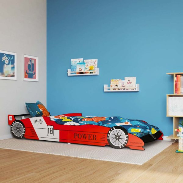 Kinderbed Raceauto 90X200 Cm