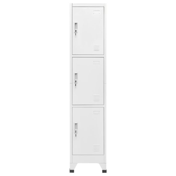 Lockerkast Met 3 Vakken 38X45X180 Cm - Afbeelding 2