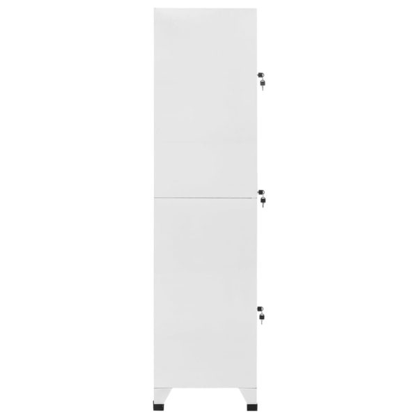 Lockerkast Met 3 Vakken 38X45X180 Cm - Afbeelding 4