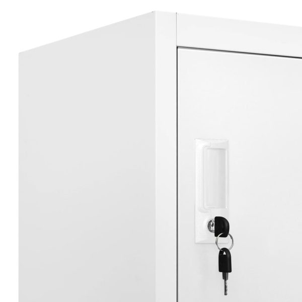 Lockerkast Met 12 Compartimenten 90X45X180 Cm - Afbeelding 7