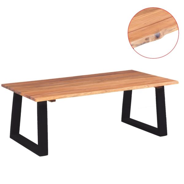 Salontafel Massief Acaciahout 110X60X40 Cm - Afbeelding 2