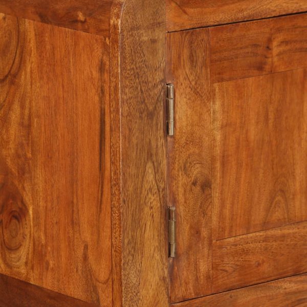 Dressoir 120X30X75 Cm Massief Hout Met Honingafwerking - Afbeelding 9