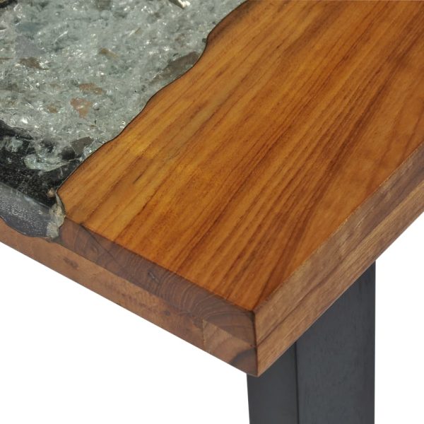 Wandtafel 100X35X75 Cm Teakhout - Afbeelding 6