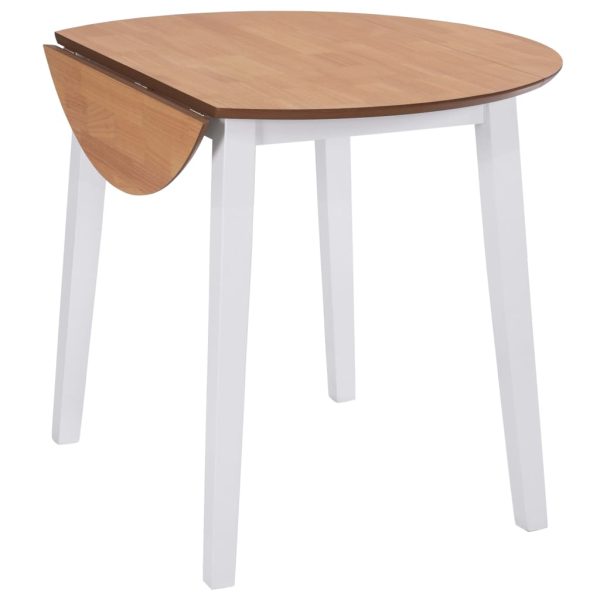 Eettafel Inklapbaar Rond Mdf - Afbeelding 4