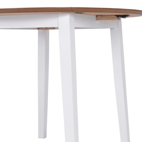 Eettafel Inklapbaar Rond Mdf - Afbeelding 7