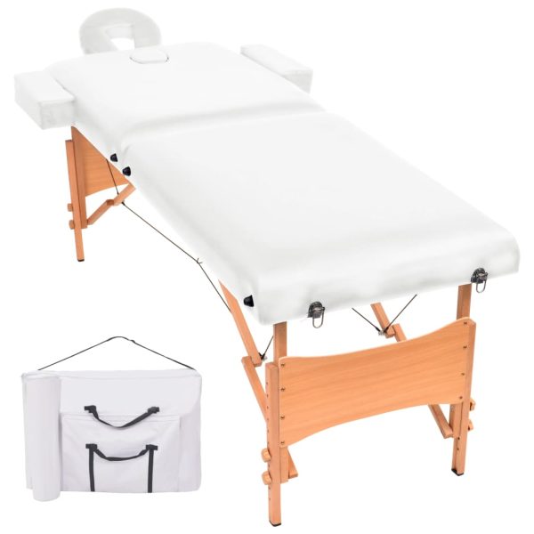 Massagetafel 10 Cm Dik 2 Zones Inklapbaar