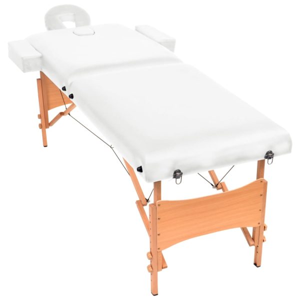 Massagetafel 10 Cm Dik 2 Zones Inklapbaar - Afbeelding 2