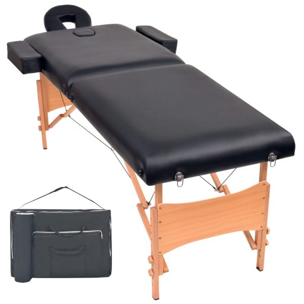 Massagetafel 10 Cm Dik 2 Zones Inklapbaar - Afbeelding 12