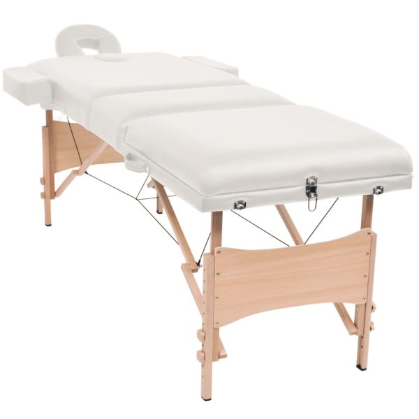 Massagetafel Inklapbaar 3 Zones 10 Cm Dik - Afbeelding 3