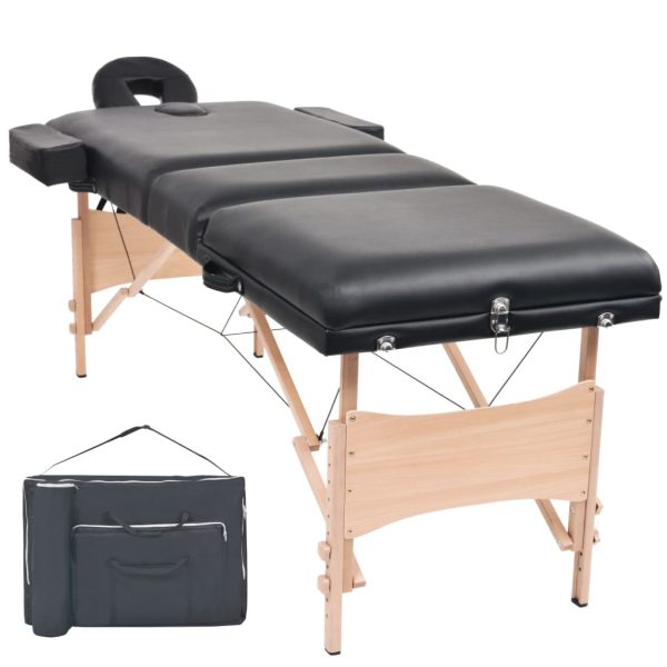 Massagetafel Inklapbaar 3 Zones 10 Cm Dik - Afbeelding 13