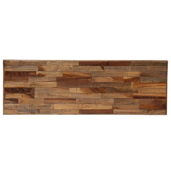 Wandtafel 90X30X76 Cm Massief Gerecycled Teakhout - Afbeelding 3