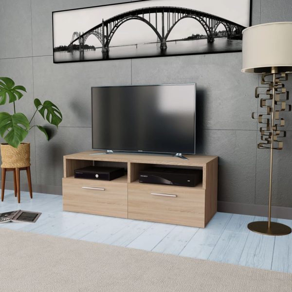 Tv-Meubel 95X35X36 Cm Bewerkt Hout - Afbeelding 6