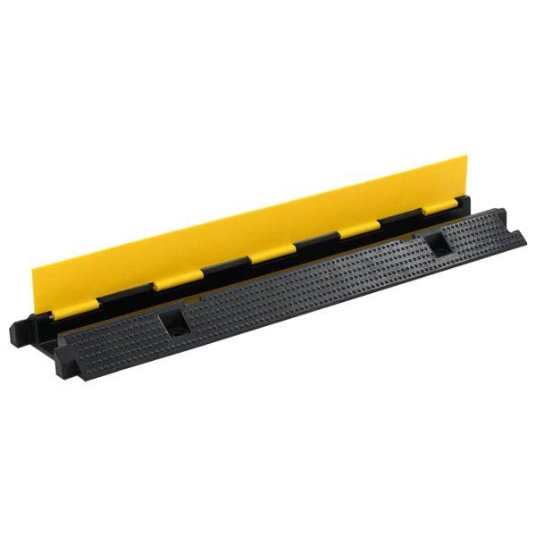 Kabelbeschermer Drempel 1 Tunnel 100 Cm Rubber - Afbeelding 2