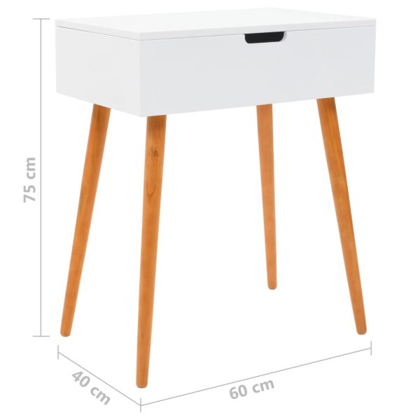 Kaptafel Met Spiegel 60X40X75 Cm Mdf - Afbeelding 9