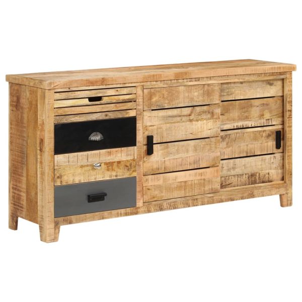 Dressoir 160X40X80 Cm Massief Mangohout - Afbeelding 12