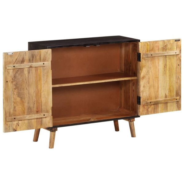 Dressoir 85X30X75 Cm Massief Mangohout - Afbeelding 3