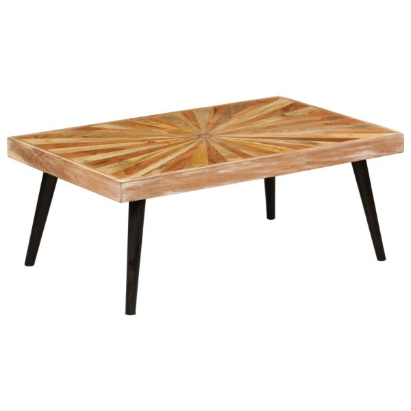 Salontafel 90X55X36 Cm Massief Mangohout - Afbeelding 10