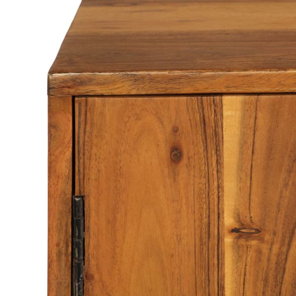 Dressoir 110X30X70 Cm Massief Acaciahout Bruin - Afbeelding 5