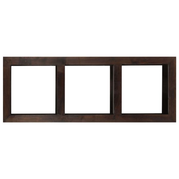 Wandkast 40X30X110 Cm Massief Acaciahout - Afbeelding 4