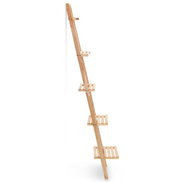 Wandrek Ladder 41,5X30X176 Cm Cederhout - Afbeelding 2