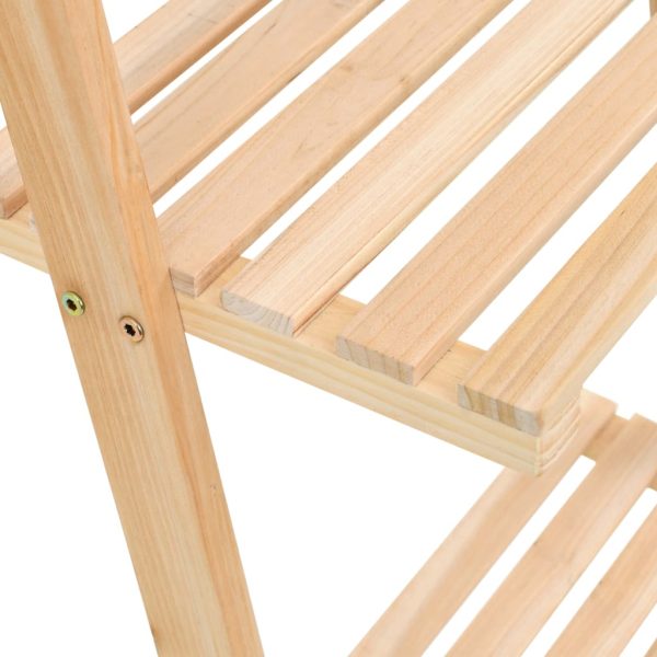 Wandrek Ladder 41,5X30X176 Cm Cederhout - Afbeelding 5