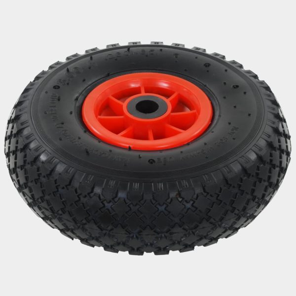 Steekwagenwielen 3,00-4 (245X82) Rubber - Afbeelding 3