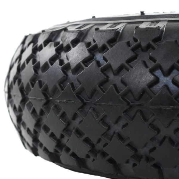 Steekwagenwielen 3,00-4 (245X82) Rubber - Afbeelding 4