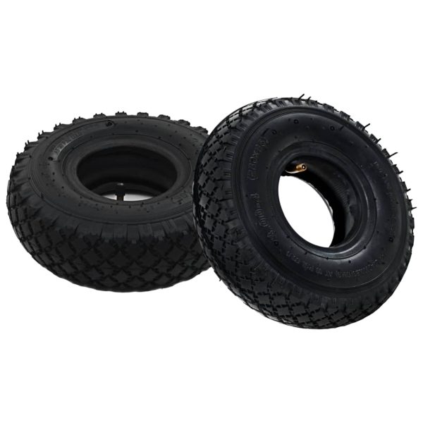 Banden/Binnenbanden Voor Steekwagens 3,00-4 260X85 Rubber 2 St