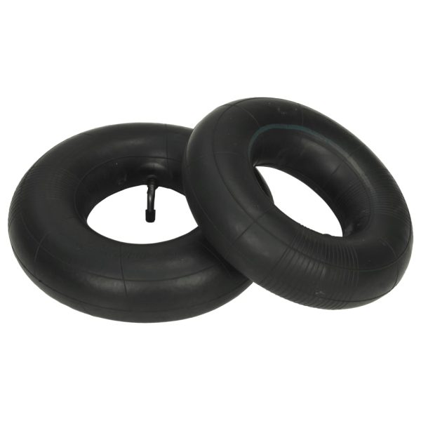 Binnenbanden Voor Steekwagenwielen 3,00-4 260X85 Rubber 4 St Rood - Afbeelding 2