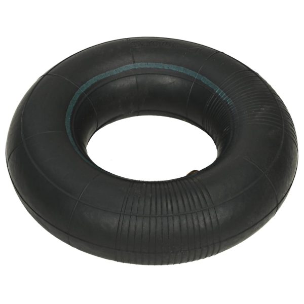 Binnenbanden Voor Steekwagenwielen 3,00-4 260X85 Rubber 4 St Rood - Afbeelding 3