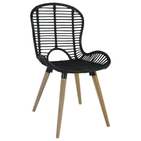 Eetkamerstoelen Natuurlijk Rattan - Afbeelding 3