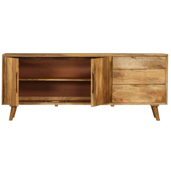 Dressoir 170X40X70 Cm Massief Mangohout - Afbeelding 6