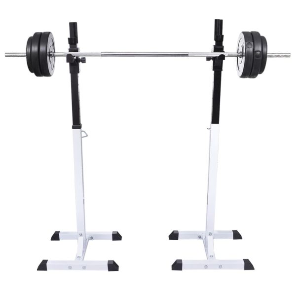 Halter-/Squatrek Met Halterset 60,5 Kg - Afbeelding 2