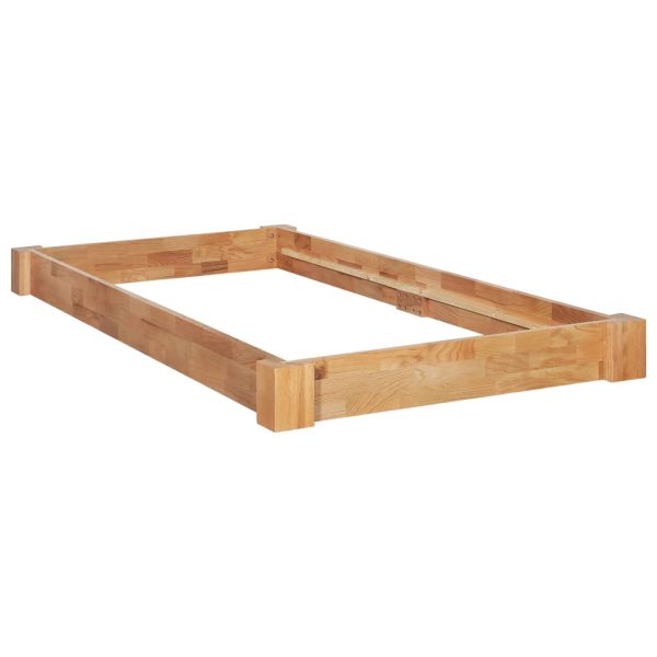 Bedframe Massief Eikenhout - Afbeelding 2