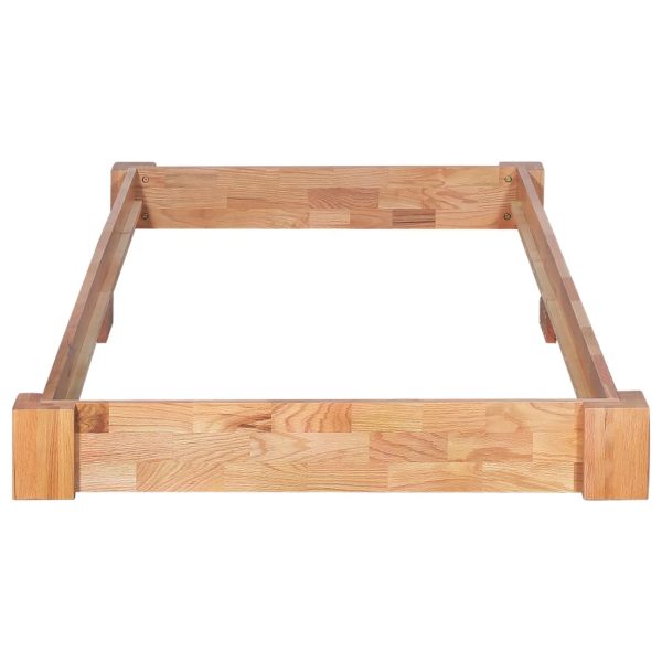 Bedframe Massief Eikenhout - Afbeelding 3