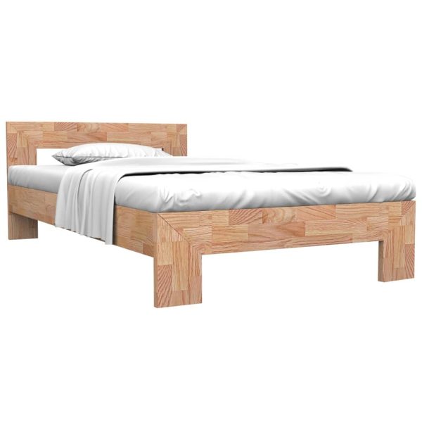 Bedframe Massief Eikenhout