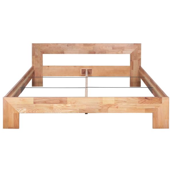 Bedframe Massief Eikenhout - Afbeelding 3