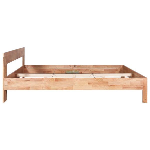 Bedframe Massief Eikenhout - Afbeelding 4