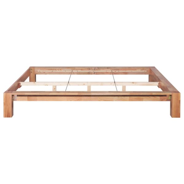 Bedframe Massief Eikenhout - Afbeelding 4