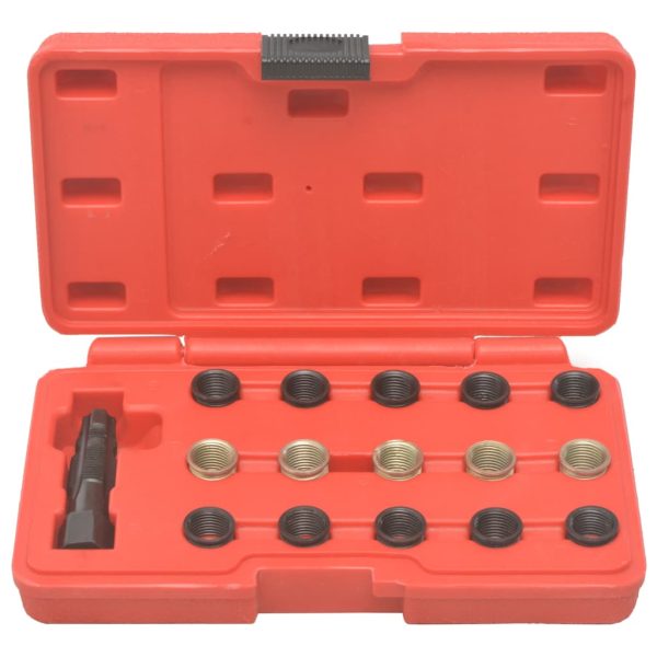 16-Delige Bougiedraad Reparatieset M14X1,25 Terracotta - Afbeelding 2