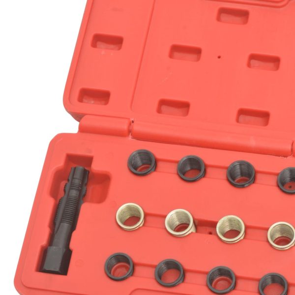 16-Delige Bougiedraad Reparatieset M14X1,25 Terracotta - Afbeelding 4